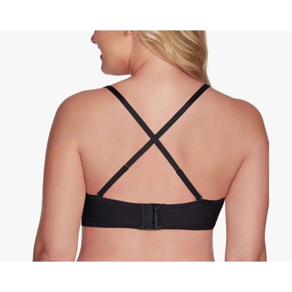 Vanity Fair Womens Bra Beauty Back Removeable Straps Black Size 40C - Picture 4 of 10